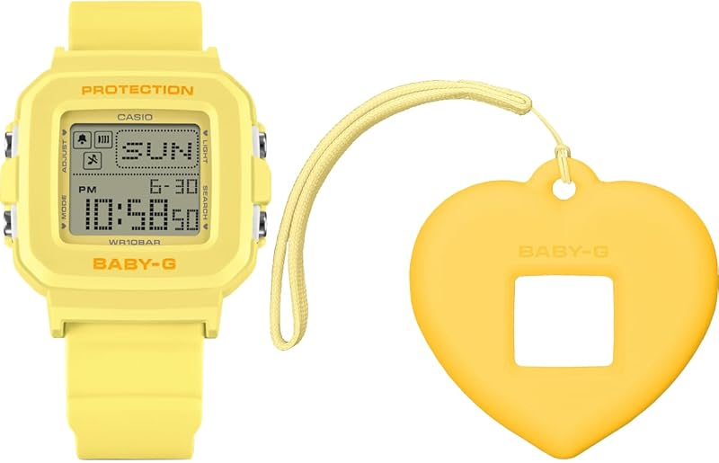 Baby-G BGD 10KH 9 Digital Heart Shaped